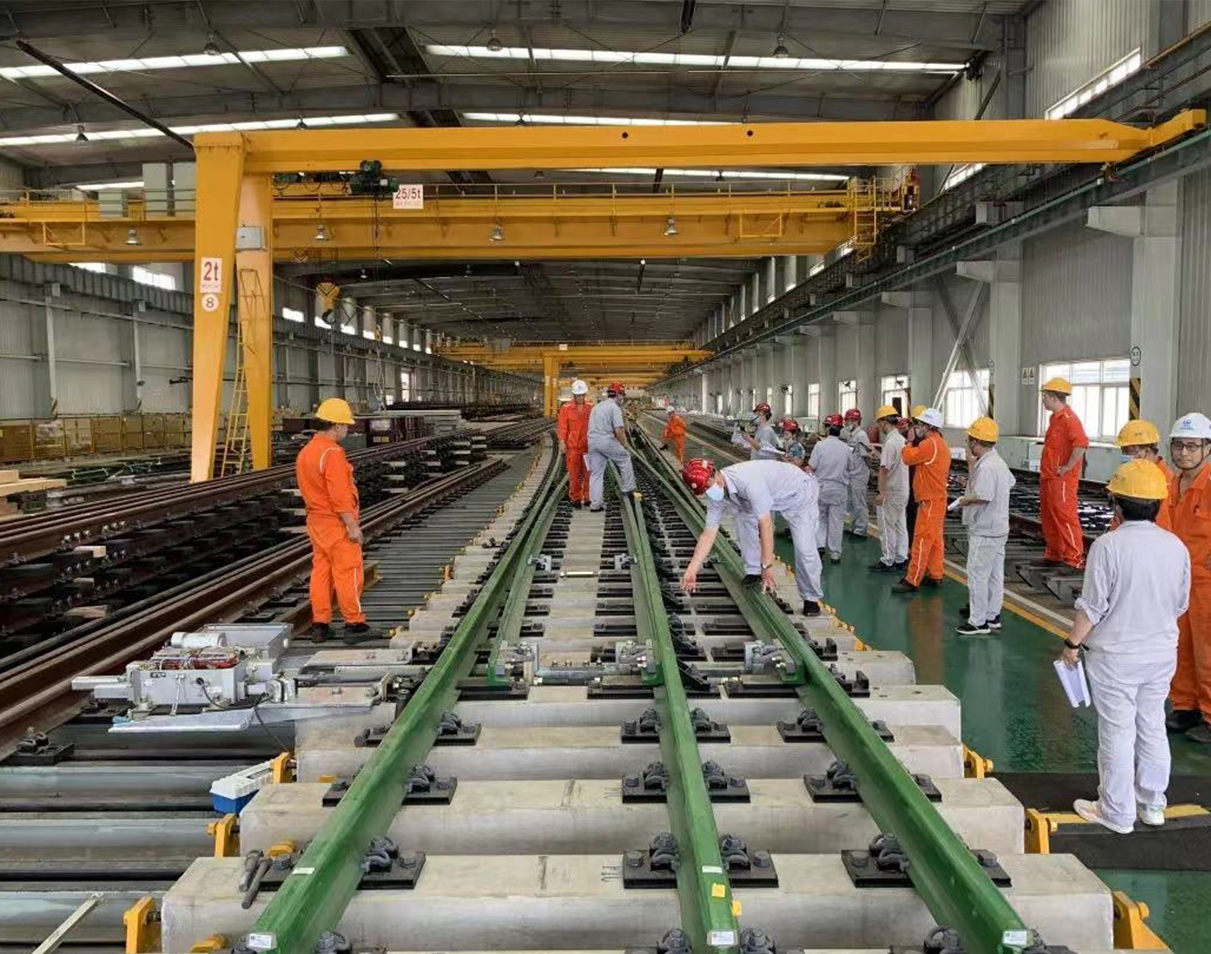 “孟加拉帕德玛大桥岔枕